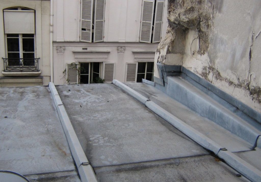 Aussicht aus einem Zimmer in Paris Aussicht aus einem Zimmer im Marais in Paris